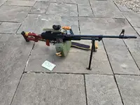 A&K PKM Package, Spare Box Magazines, Gearbox, Suppressor etc.