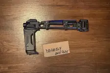 Strike Industries dual folding MCX MPX stock Gen 1