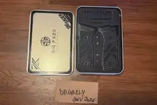 Sig Sauer P320 AXG Legion Grip Panels Black