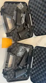 2 x full metal kimber hi capa