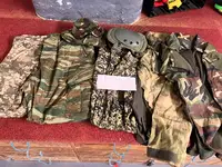 Various bits of clothing for sale (individual pricing in description)