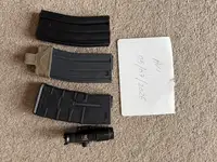 M4 Mags and Flashlight