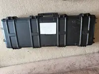 Nuprol Premium Black Rifle Case with Wave Foam - Large (1090 x 390 x 150 mm