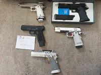 Several pistols for sale