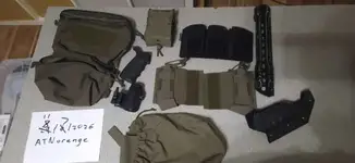 Pouches, Back panel, magnifier, holster