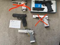 Several pistols for sale
