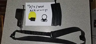 Sling, sling plate aeg, speedloaders, lens protector