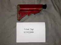 G&G Armament CM16 Raider AEG Two Tone Red / Tan Buttstock + Buffer Tube