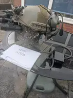Helmet set up
