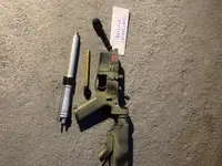 GBB Noveske aluminium lower receiver with inner and outer barrel / buffer weight