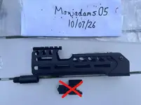 Salvo mod MCX LT 9" handguard & barrel extension