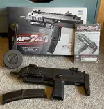 Tokyo Marui MP7A1 GBB — Stock, Boxed, Used Twice with HPA drum mag adapter (400rds)