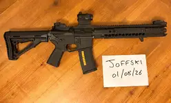 Krytac LVOA C with upgrades, wanting a new guitar :)
