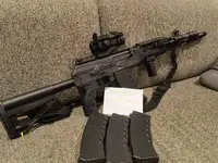 ARCTURUS AK12 AEG Rifle; 2rnd Burst Mode Ready w/Perun MOSFET