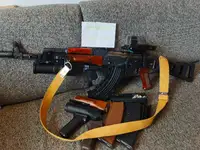 Upgraded E&L AK74s with Real Sovit hand guard and Grenade launcher