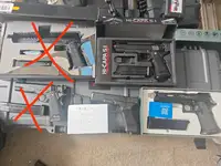 Various pistols for sale