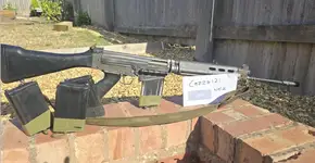 VFC FAL GBBR – Real Steel Furniture – Custom/Weathered