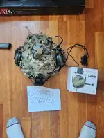 FAST Helmet setup with earmors & PTT
