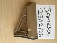 Magpul STR stock in tan