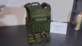 Warrior Recon plate carrier - OD