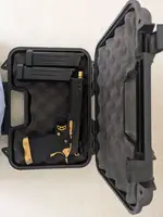 USED Hi-Capa 5.1S (Black and Gold) GBB Airsoft Pistol with 2 magazines.