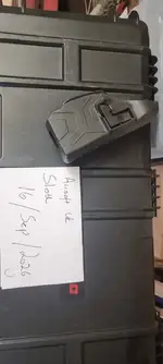 Blackhawk X2 - Taser holster with belt attachment.