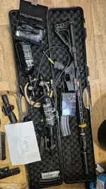 COMPLETE HPA AIRSOFT PACKAGE – 2 HPA GUNS + FULL SETUP