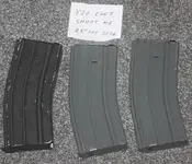 Three M4 Mags