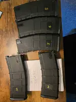 5x GHK G5 Mags
