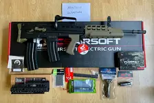 Brand New / Unfired Custom ICS L85A2 (Firesupport Pro Build) + Licensed DD RIS Handguard Package
