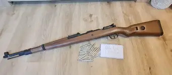 K98 Shell Ejecting - Wood