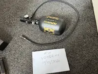 HK Army Alpha Air Tank 68ci Carbon Fibre HPA Tank, regulator and line