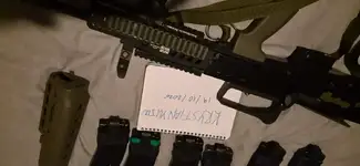 WE L85A2 + Daniel Defence Rail + 6 Mags