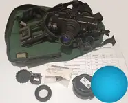 AN/PVS-7B/D Night Vision Biocular - Rare White Phosphor tube, full kit