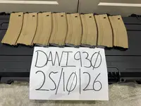 WE CO2 FDE - M4/T91/4168/L85 OPEN BOLT MAGAZINE