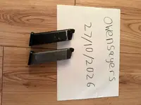 X2 Glock Mags