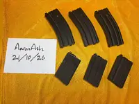 WE M16/M4 v2 gas mags, 20s & 30s