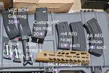 Mixed accessories