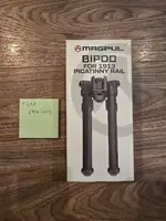 Magpul Bipod for 1913 Picatinny Rail - Black