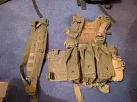 Condor chest rig and camelbak holder