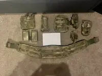 WAS + OPS Atacs FG Belt + Pouches