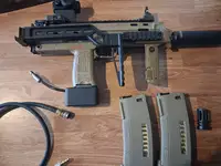 TM MP7 GBB HPA Folding Stock Setup