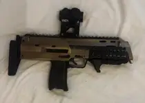 Tokyo Marui MP7 GBB – HPA Drum – Lightweight Bolt – Upgraded – Trade for GBBR / HPA Engine