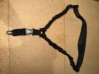 Single Point Gun Sling - black
