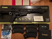KWA RONIN 47 with Gate Titan and 5 magazines