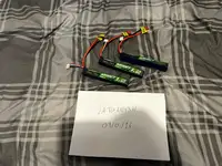 3x Turnigy nano-tech 3S 1200mAh 11.1V 25C Lipo
