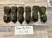 Novritsch pouchs including SSG and pistol ACP tropic