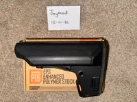PTS Enhanced Polymer Stock - Black