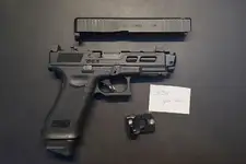 2026 VFC G45 Zaffiri Precision ZPS.5 Slide, Steel Barrel, Ramjet Comp, Glock