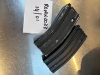 WE Stanag Gas Magazine x2 with RA-Tech Steel bolt stops